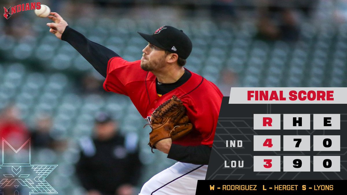 indyindians's tweet image. Alex McRae was dominant for seven innings, and the Indians rallied for the win in 10 innings today in Louisville! #RollTribe