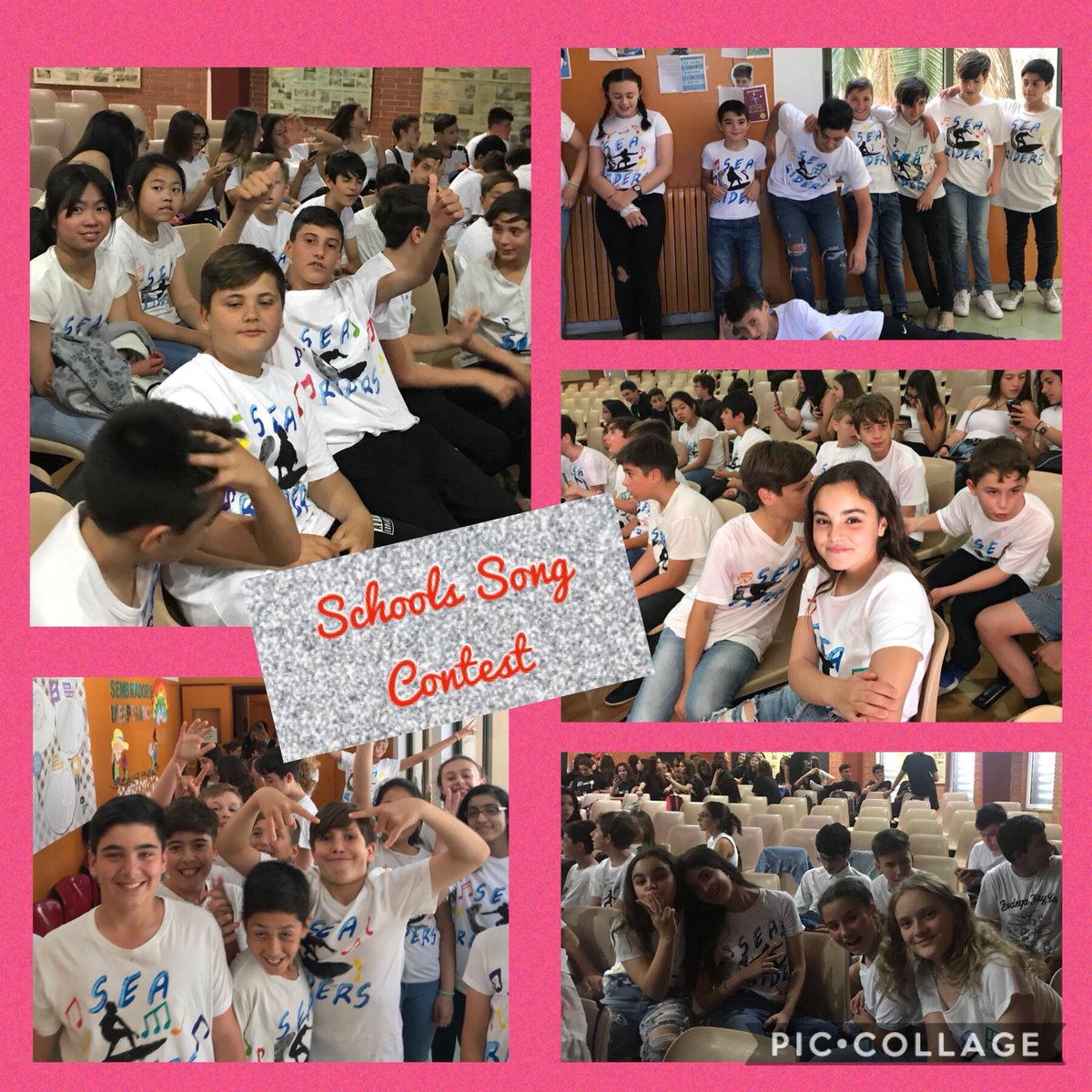 EscolaSJB's tweet photo. A new experience if this course to remember! #schoolssongcontestfestival9.2 #escolasantjoanbaptista #englishtime @telematicssc @FEVicenciana https://t.co/zOw7jUYM74