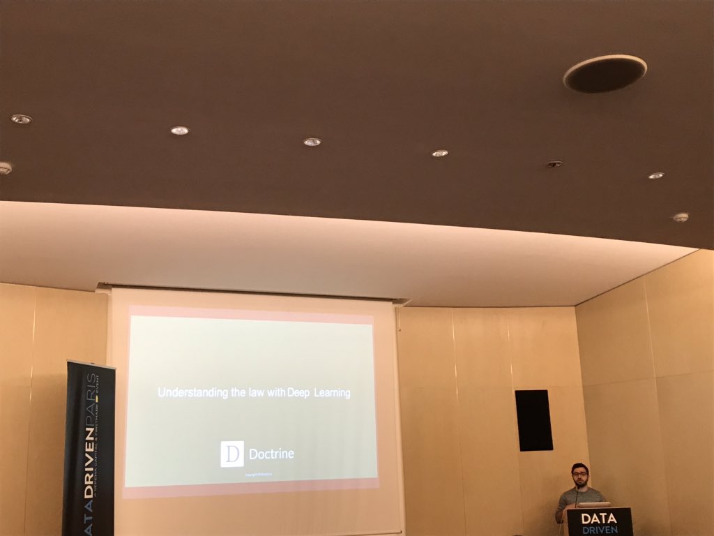 BRAINCITIES's tweet image. Understanding the law with #Deeplearning! Sacha Vakili @doctrine @Bpifrance @serenavc @firstmarkcap
#DataDrivenParis #ArtificialInteligence #legal #datascience #Regulations