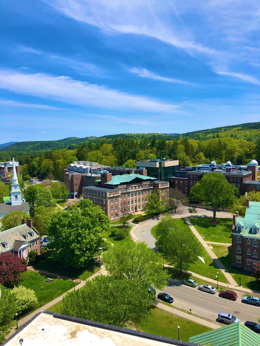 sgallant331's tweet photo. Enjoying a perfect spring day up on Baker Tower! #dartgrad @DartGRAD @DartmouthChem https://t.co/mUEfxUjxoA