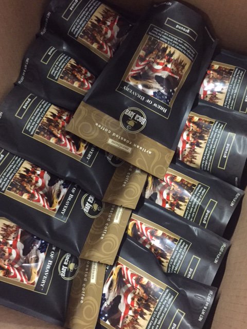 bocajava's tweet photo. We are proud to deliver the best coffee (roasted and then shipped) to the men and women who serve our country all over the world. You can get great coffee too and help us reach our 10 million cup donation goal. Visit our website for details. #BocaJava https://t.co/D4JBEr6Q5Q