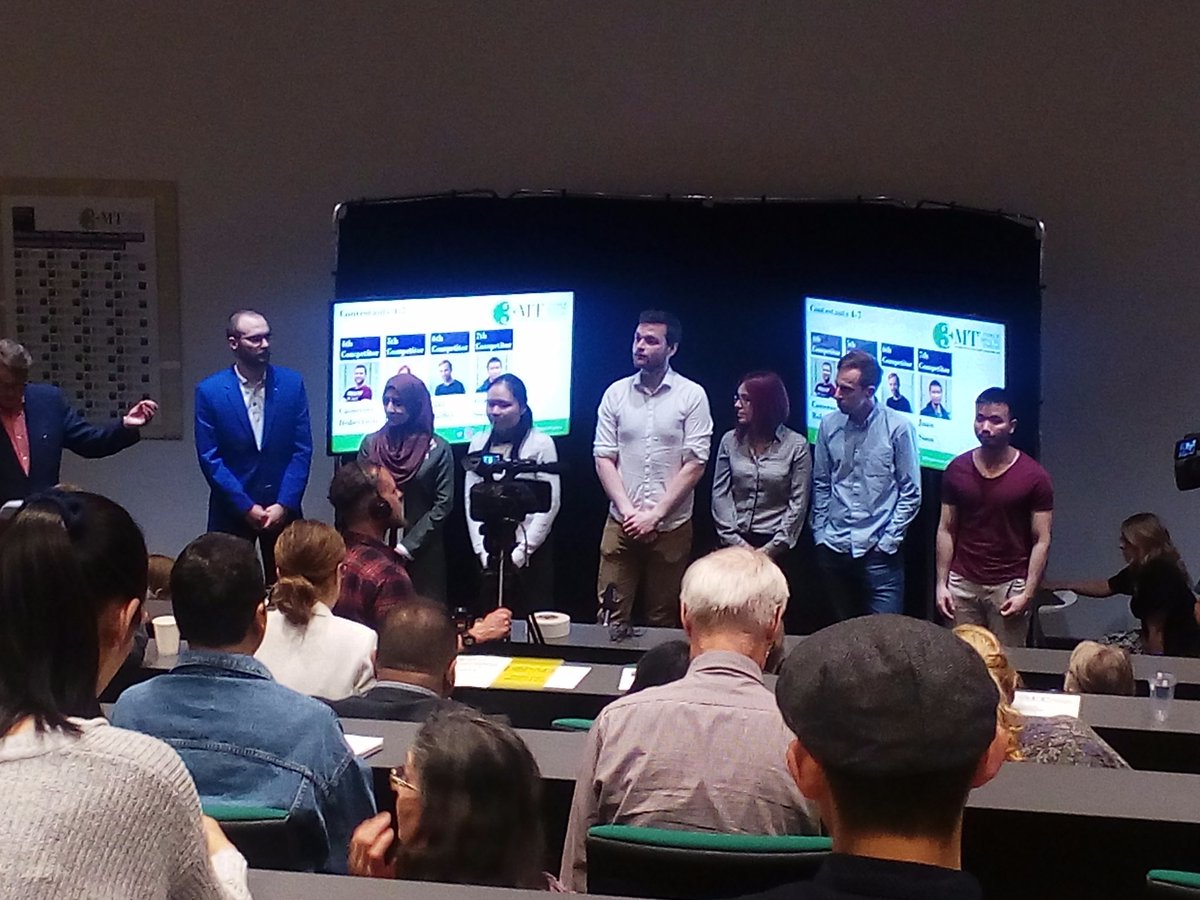 All the competitors taking part in Kingston University's Three Minute Thesis event

#3MT #MakingKUProud #KUPics <a href="/kingstonuni/">Kingston University</a>