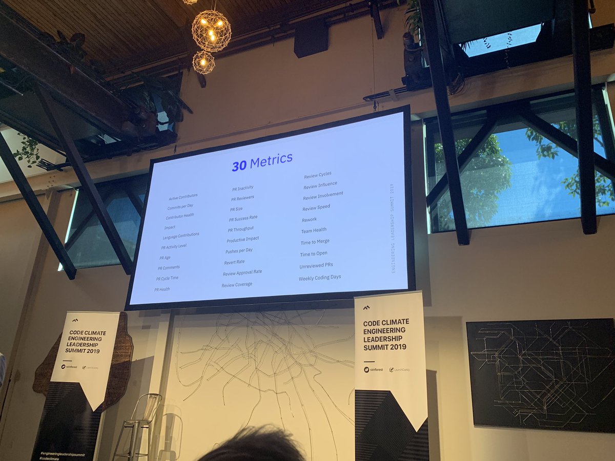 ale7714's tweet image. Listening to @brynary share the awesome new features in @codeclimate Velocity 2.0!! Shout out to our incredible team 🎉✨👏 #engineeringleadershipsummit #codeclimate