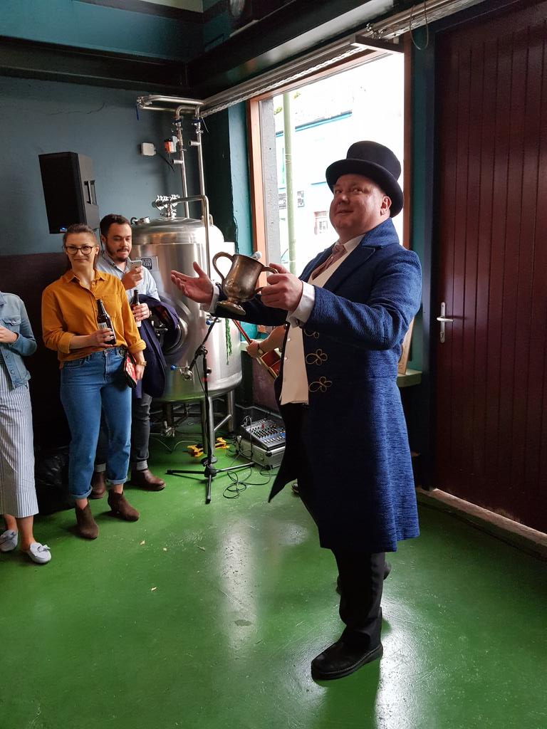 EdwinaGore's tweet photo. Launch party of @TreatyCityBrew kicks off in style #TreatyCityBrewery #RevolutionaryBeer https://t.co/aYZKsDOLes