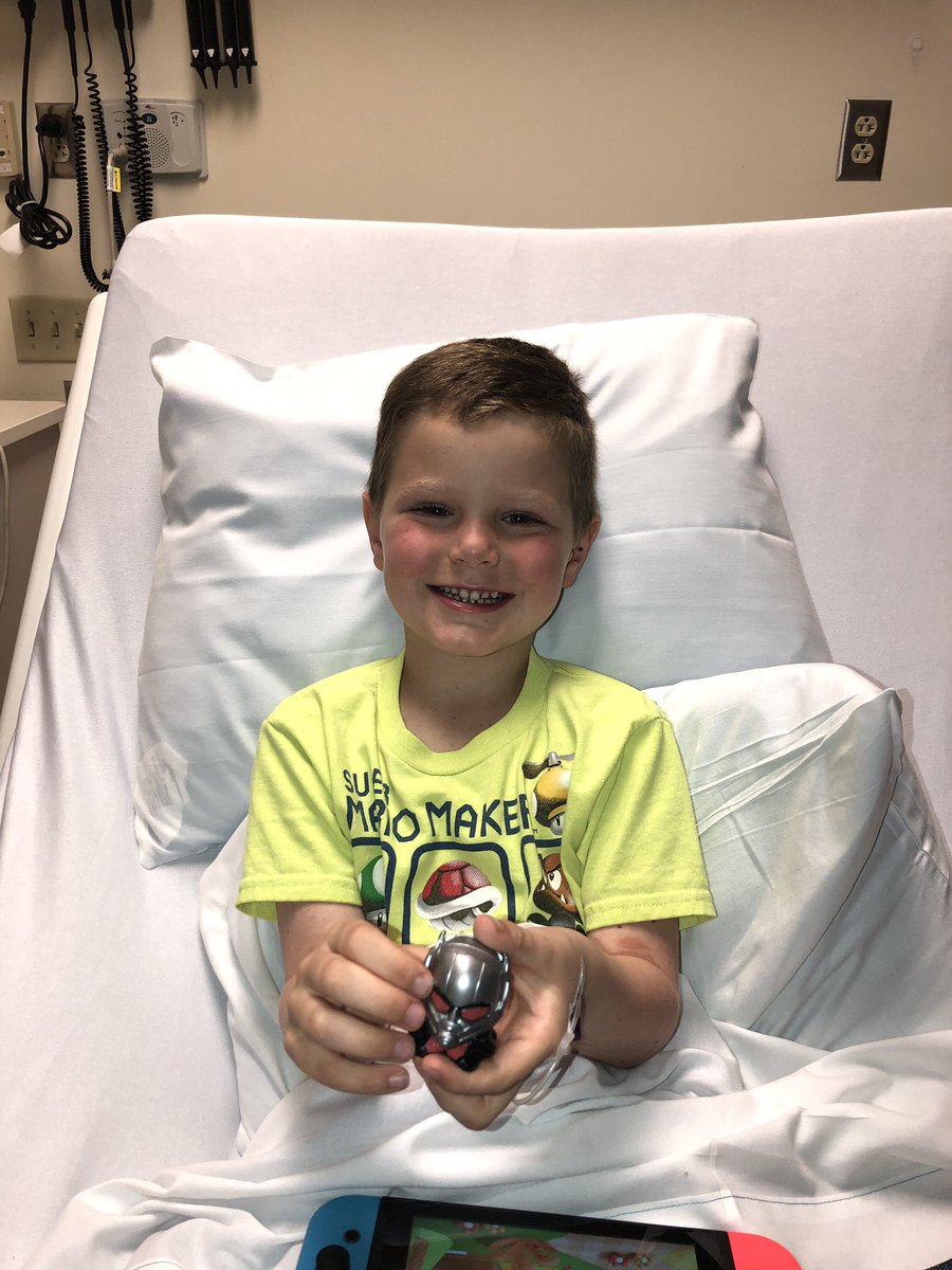 therealshively's tweet photo. @mrsrealshively our little guy is growing up!  Today was the last day of kindergarten at Holy Trinity!  On to the First Grade!  It’s been an interesting week, but this little guy is crushing it! https://t.co/0W5EjeSxKE