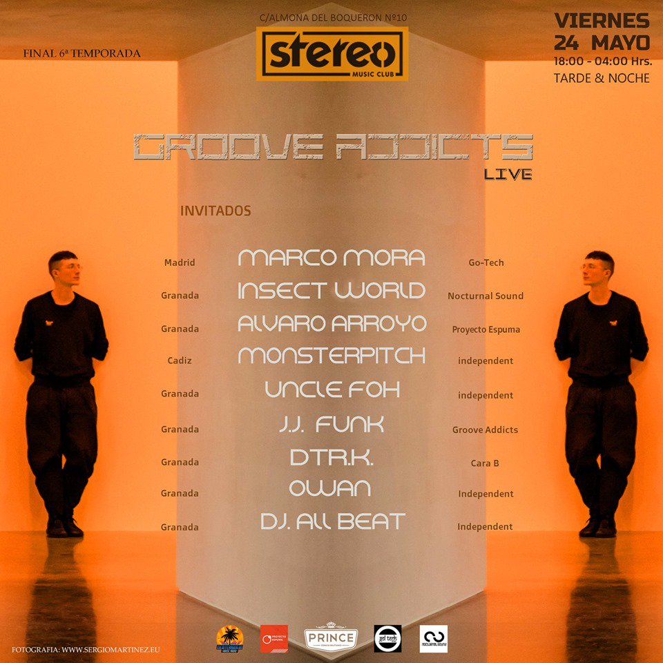 #proyectoespuma_agency #granada
#grooveaddicts #stereomusicclub
--
👉El viernes tenemos la despedida de mi compañero y gran amigo <a href="/JjFunkdoblegota/">j</a> antes de irse a su residencia estival en Formentera.