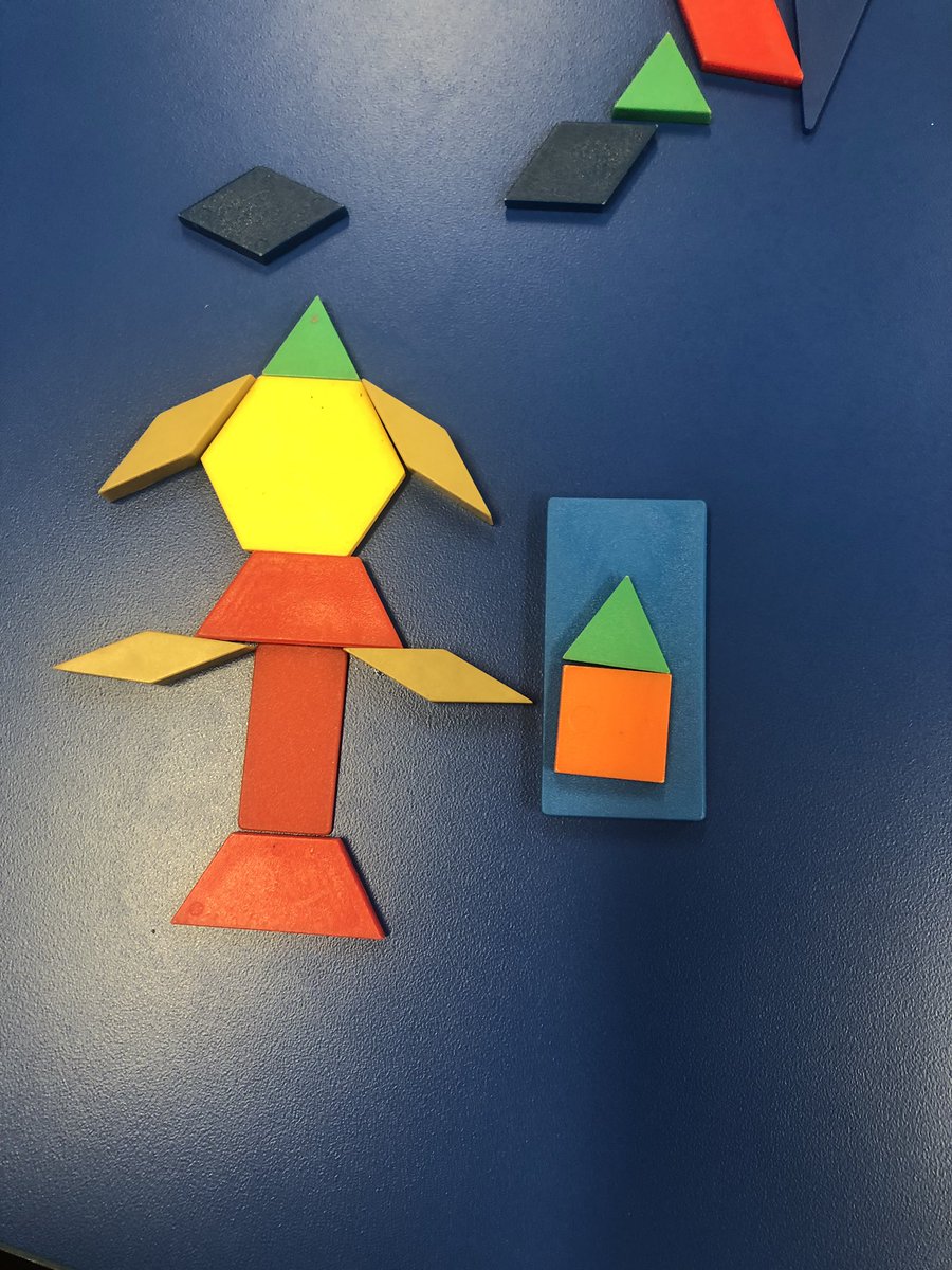Mrs__Guzman's tweet image. We love learning about 2D plain shapes #WeeCreate