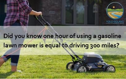 YoloSolanoAir's tweet image. Buying a new lawn mower this summer? Consider an electric lawnmower. They are environmentally friendly, easy to use and quiet. @ElectricLawnMow @ysaqmd