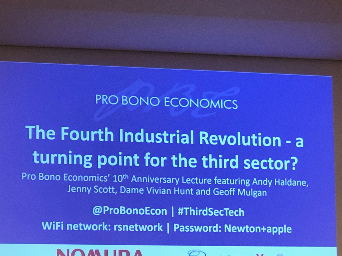 GinnyWalking's tweet photo. ⁦@ProBonoEcon⁩ interesting debate ahead #thirdsectortech https://t.co/an5IYSZUz7