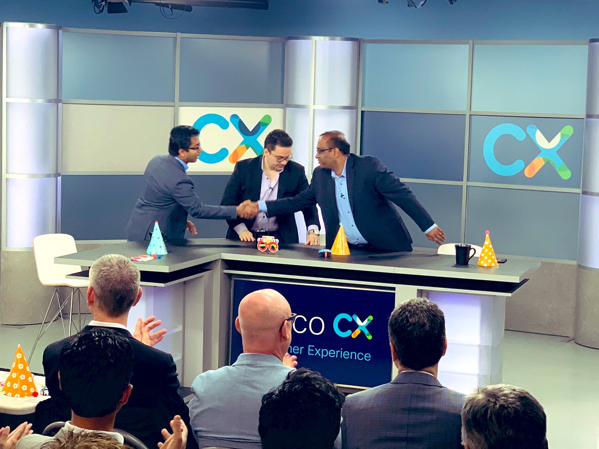 VarshaKanwar's tweet photo. "Simplification, optimization & execution at speed is at the core of CX Transformation." Great discussion, insights & collaboration at @_rajatmishra hosted #CiscoCX Strategy, Portfolio & Partners #AlHands with our awesome #CXPlatforms leaders @tcolon @kchakkarapani @steveacox https://t.co/n1PqHUNX8A