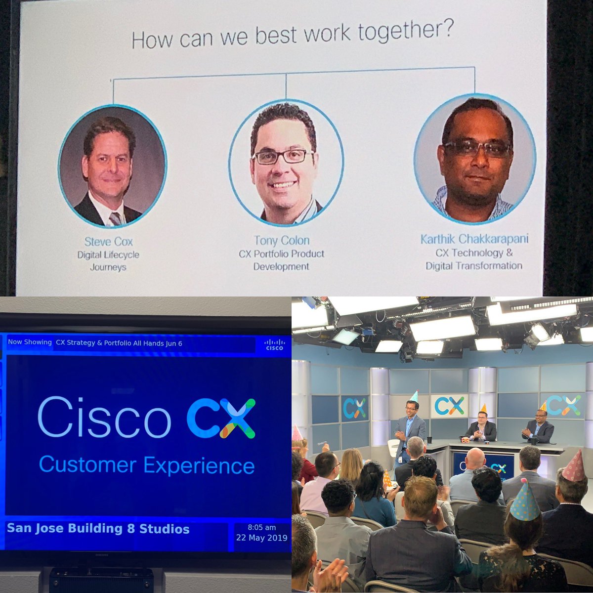 VarshaKanwar's tweet photo. "Simplification, optimization & execution at speed is at the core of CX Transformation." Great discussion, insights & collaboration at @_rajatmishra hosted #CiscoCX Strategy, Portfolio & Partners #AlHands with our awesome #CXPlatforms leaders @tcolon @kchakkarapani @steveacox https://t.co/n1PqHUNX8A