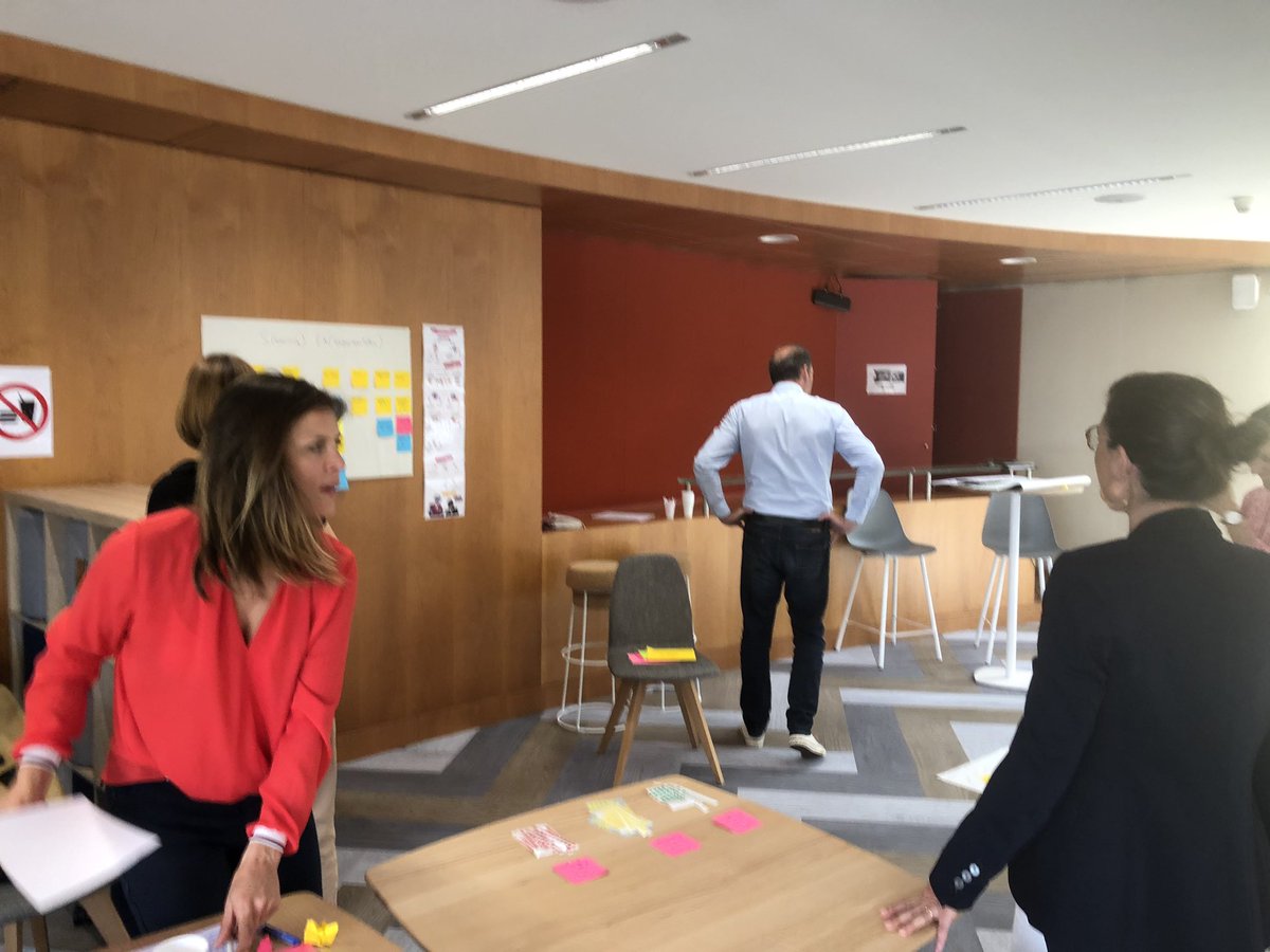ln_duval's tweet photo. Un bel atelier ce matin au #ClubInnovation avec les partenaires de #LePoool @LaFTRSM. Une réflexion collective sur comment sourcer les #startup avec @ursaff @Caisse_Epargne @evocime. Merci @QuinioCalmay pour son accueil et à @ValeriePanel et Catherine Lambard pour l’organisation https://t.co/UdTFGfxOpD