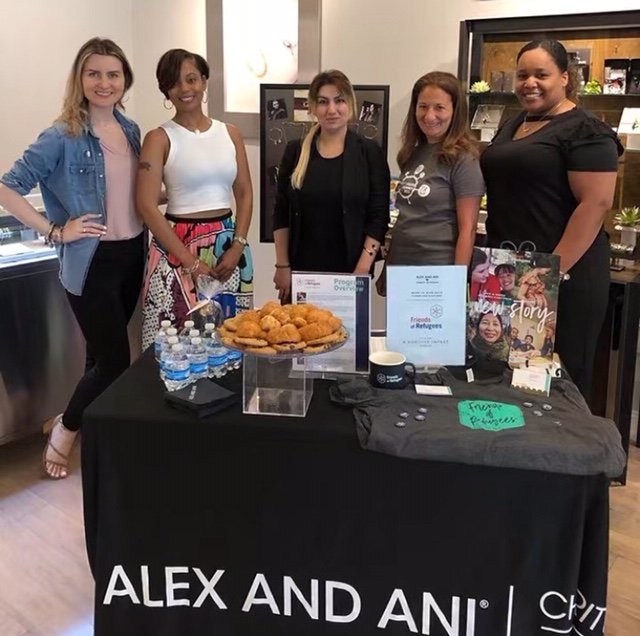 friendorefugees's tweet photo. @alexandani, Thank you for hosting @CafeClarkston and @friendorefugees this past Saturday! You have truly shown what "Charity by Design" really means.
#charitybydesign #givingback #thankyou https://t.co/h3bPjS5R0h