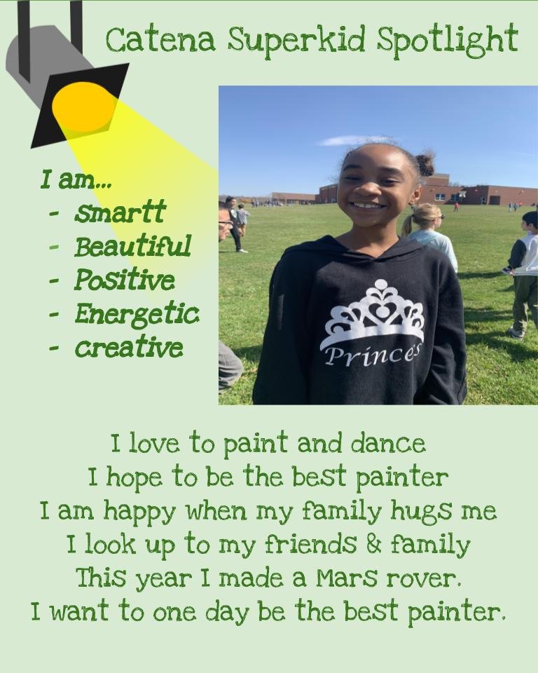 SchoolLawSavvy's tweet photo. @CatenaColts #Superkid Spotlight - Today I am highlighting a 3rd grader who never gives up! She has faced every challenge this year with grit &amp; grace. She is a born leader. I am so proud of everything she has accomplished this year! @WeLove3rdGrade https://t.co/OHgyaJy6hH