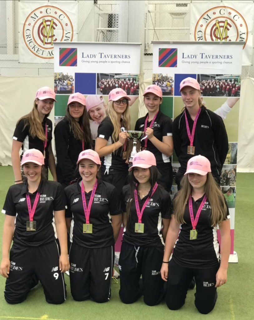 NATIONAL CHAMPIONS!! Well done girls fantastic achievement 🏏 #LadyTaverners #bedessport