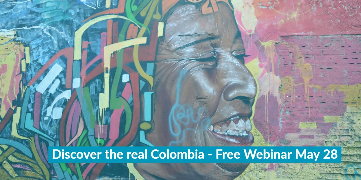 Join our local Colombian guide &amp; program director May 28th @ 12 PM PDT for a free 30-min webinar to discover how to plan your own trip to Colombia. Get $400 off your Colombia trip just for registering: bit.ly/ColombiaWebina… …