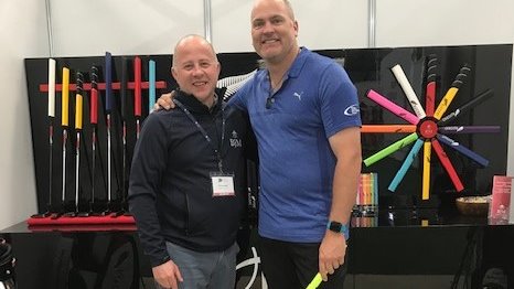 Many thanks to <a href="/jemorgan77/">john e morgan</a> for stopping by our stand <a href="/britishgolfshow/">British Golf Show</a> to learn about the science behind our putting system. I hope you found some time to get the grip fitted👍Feel free to get in touch if you need a brighter colour!