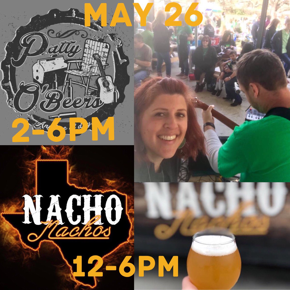 2nd Anniversary celebration activities include new beer releases, live music, and great food! 
Friday, May 24: Open 3-10pm
Saturday, May 25: Open 12-10pm
Sunday, May 26: Open 12-7pm
facebook.com/events/5668415…