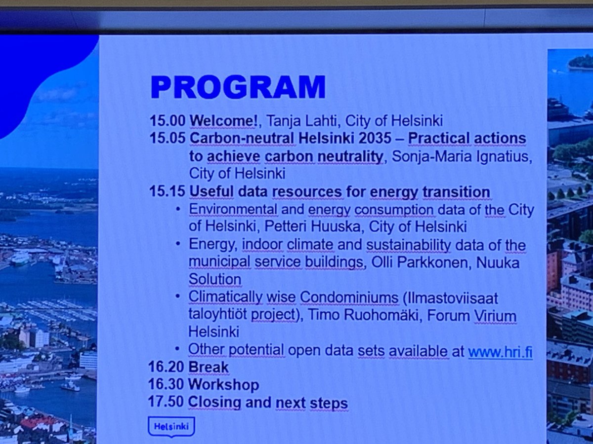 mkajava's tweet photo. Workshop arranged by @HRInfoshare for energy related #OpenData found great ideas for further development #AvoinData #Helsinki #heldev https://t.co/WfATFvAd34