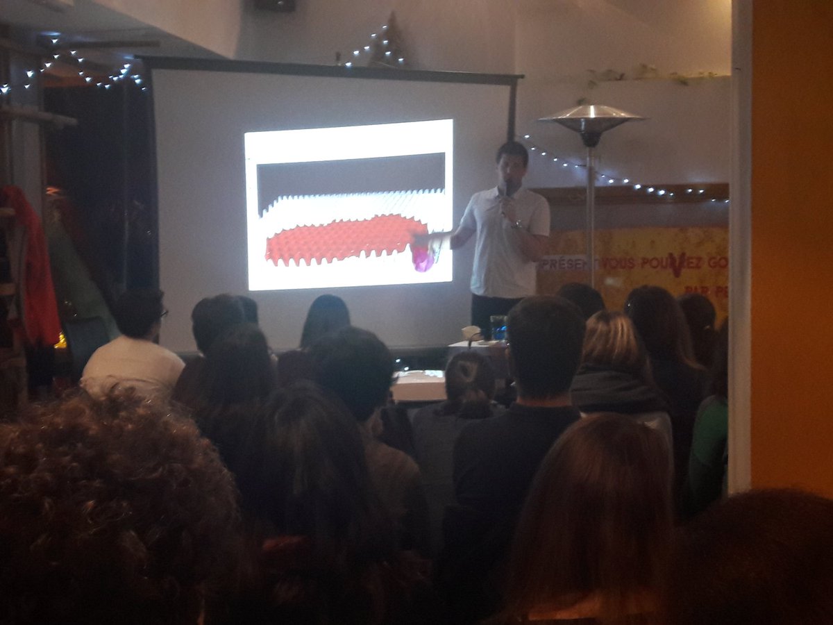 MicroBioDam's tweet photo. @Budywevo Photo de l'arrière ;) #pint19

PS : il s'agit d'une déformation de la bactérie pour essayer de se fixer sur une surface https://t.co/MUYOiXo0se