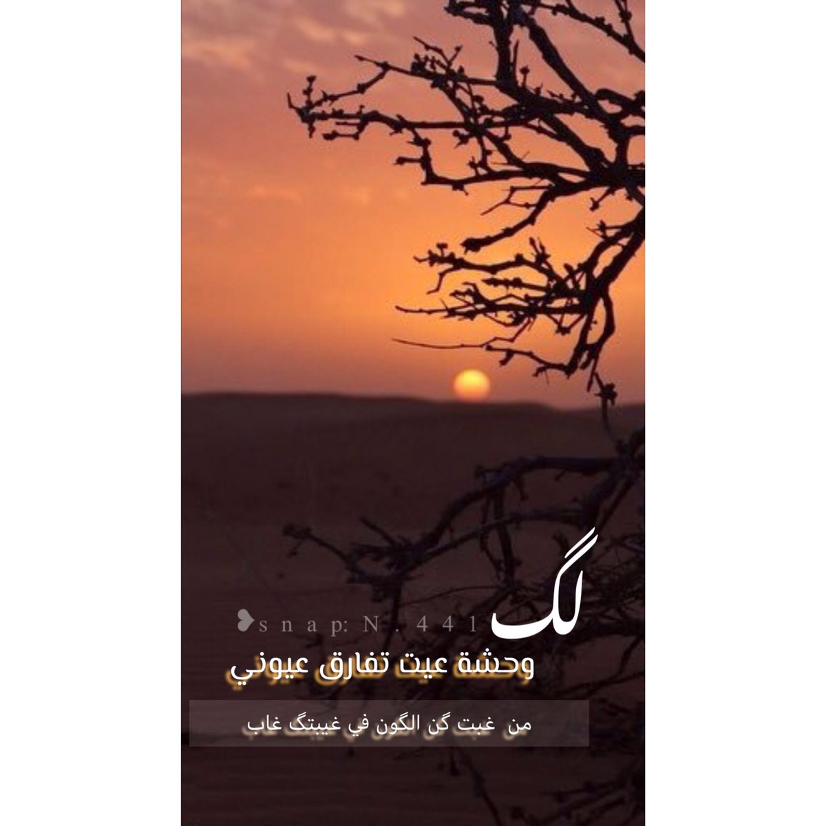 ↯˛❁

لگ وحشة عيت تفارق عيوني من
 غبت گن الگون في غيبتگ غاب

⠀