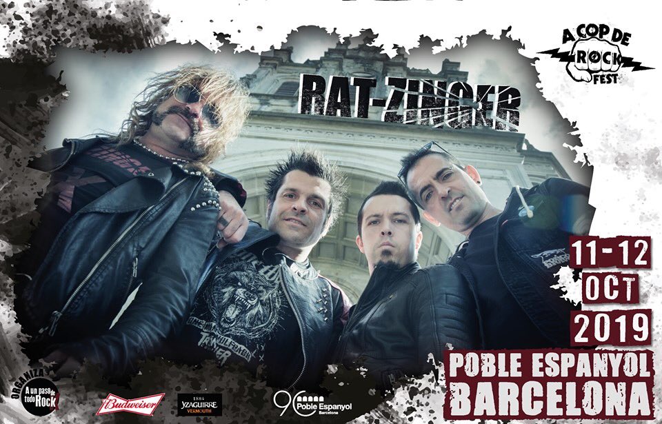 👊 ¡6a CONFIRMACIÓN: RAT-ZINGER! 👊Los hijos bastardos del papa de Roma son uno de los grupos que no podían faltar en nuestro cartel este año. No son ni punk, ni hardcore, ni metal... son todo eso y mucho más¡también estarán en el repartiendo rock&amp;roll para hijos de perra!