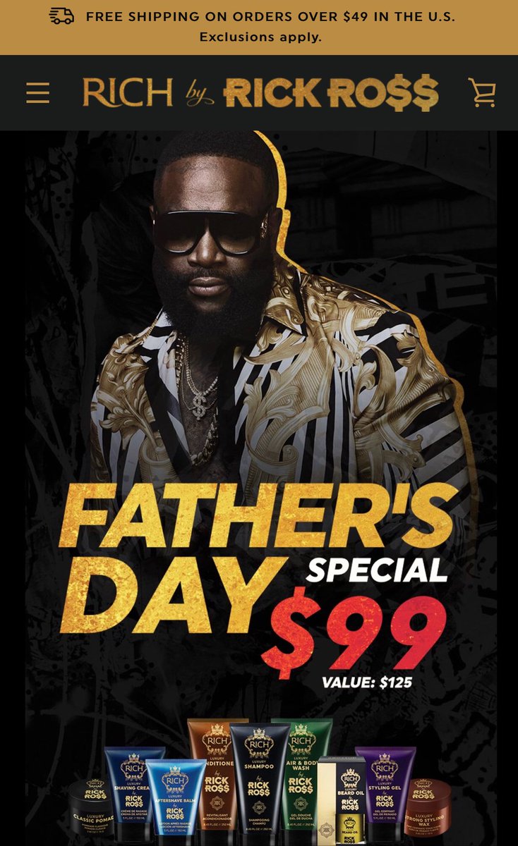 hairdayempire's tweet photo. Give your man the ultimate #BOSSEXPERIENCE by taking advantage of @richbyrickross Father’s Day Special! Offer ends 6/16/19. Click the link in my bio now♥️ @richbyrickross @richforever @therichhaircare #BossUp #HairDayEmpire #QUEENDAVINA #RICHBYRICKROSS #BIGGEST https://t.co/K3Rfobq8As