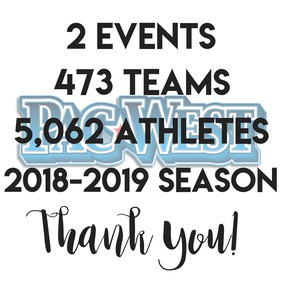 PacWestEvents's tweet image. Thank you for a wonderful 2018-2019 season!