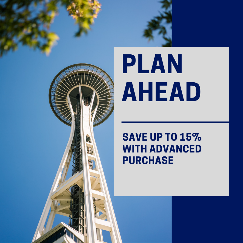Planning your summer travel? Book 14 or more days in advance and save! ✈

bit.ly/2Wl2G0m

#visitseattle