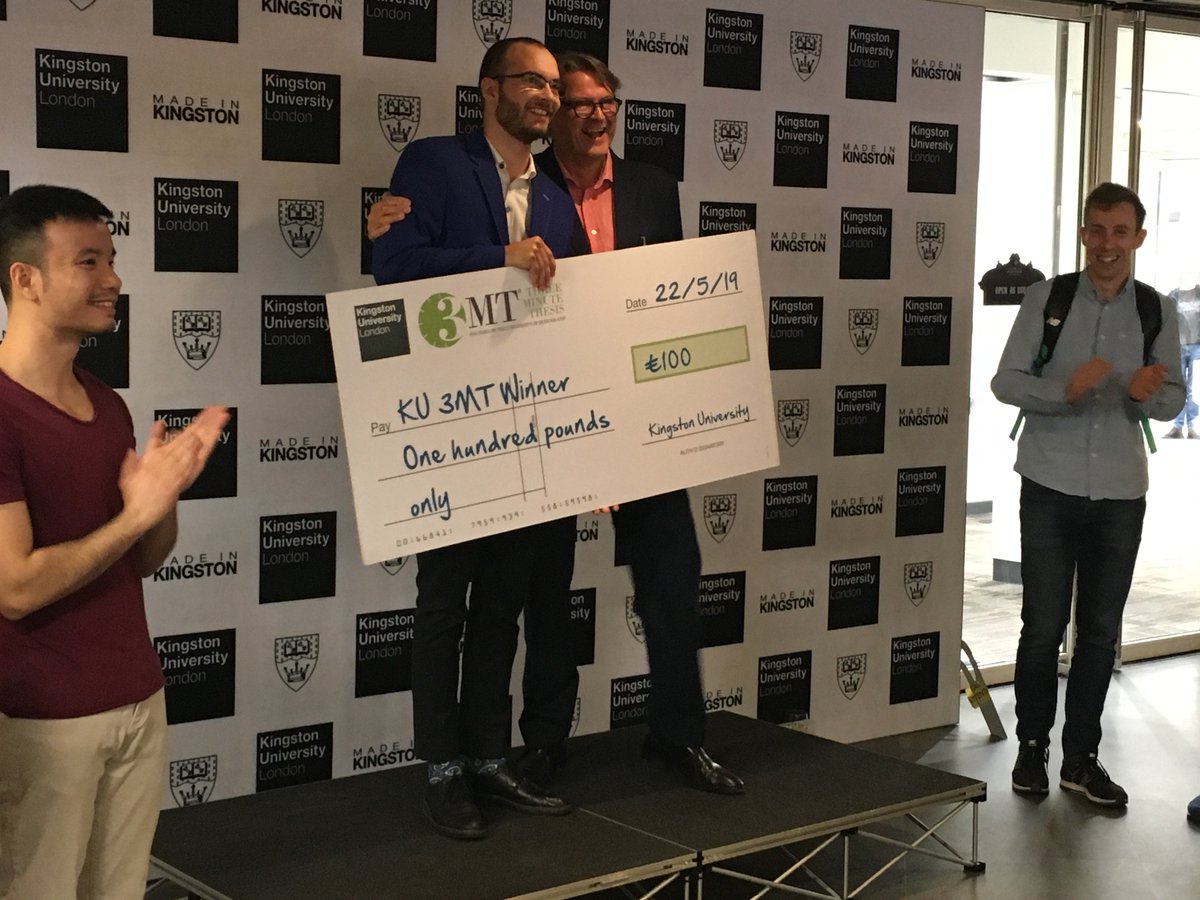 Kingston University’s Three Minute Thesis Winner - Matthias Pilz

#3MT #MakingKUProud #KUPics 
<a href="/kingstonuni/">Kingston University</a>