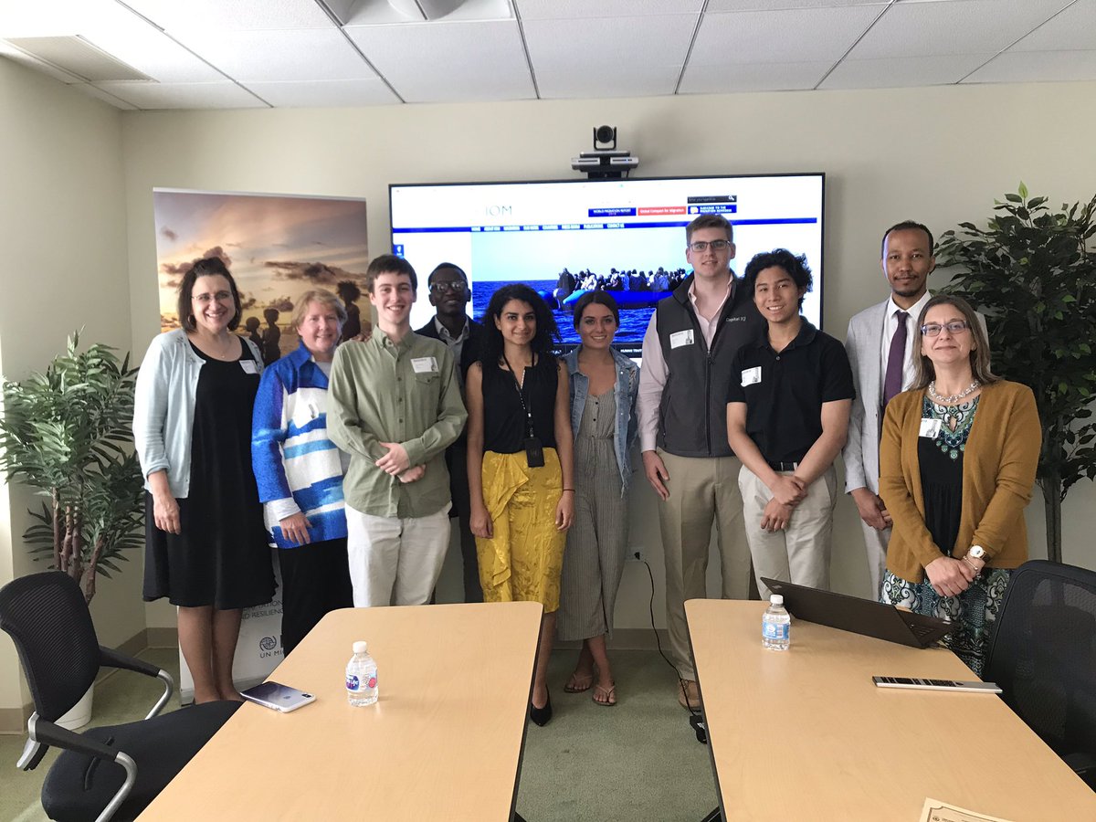 FairfieldCSI's tweet image. Our United Nations Security Council class received an amazing briefing from #IOM
