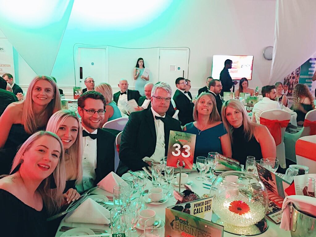SDLGroup_'s tweet image. We’re at the Nottingham Post Business Awards with an exciting night ahead. We’re keeping our fingers crossed for both the ‘Company of the Year’ and ‘Contribution to the Community’ awards🤞🏻🥂 #NPBA2019 @NPBizAwards
