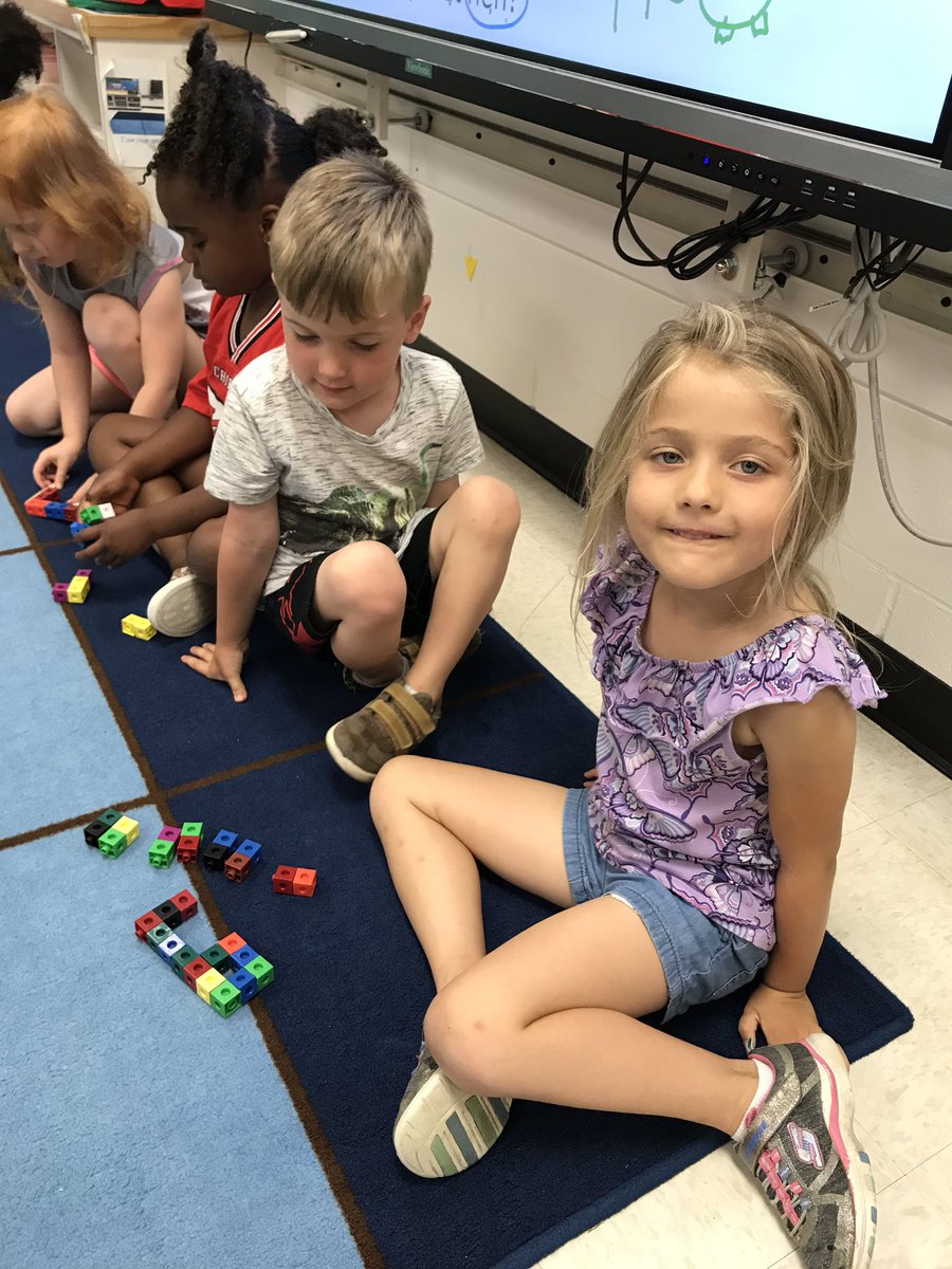 stacey_witherow's tweet photo. One, two buckle my shoe! Can you build a rhyming pair from the nursery rhyme?! @VBPreK #coltspride #nurseryrhymesinaction #stemchallenge https://t.co/dDPWqK6iV6