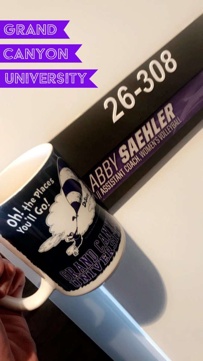 cunevolleyball's tweet photo. Our grad assistant the past 2 seasons is doing big things! Abby (Coach Sae) was hired as director of volleyball operations at GCU in March, &amp; has already been promoted to assistant coach! #D1assistant #ThisIsUs #soproud. CUNE prepares our players &amp; GA’s for great opportunities! https://t.co/b6jCHn5b2B
