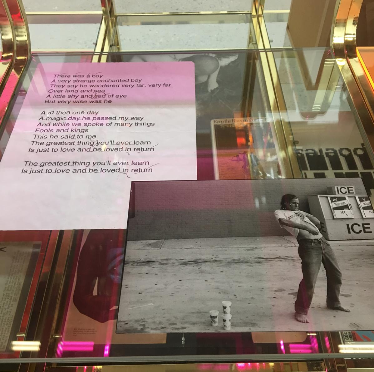 The River Phoenix Gallery On Twitter Photos Of River Phoenix Took In 1993 By Michael Stipe In His Exhibition In 2018 Beside One Of The Photos There S The Lyric From The Song