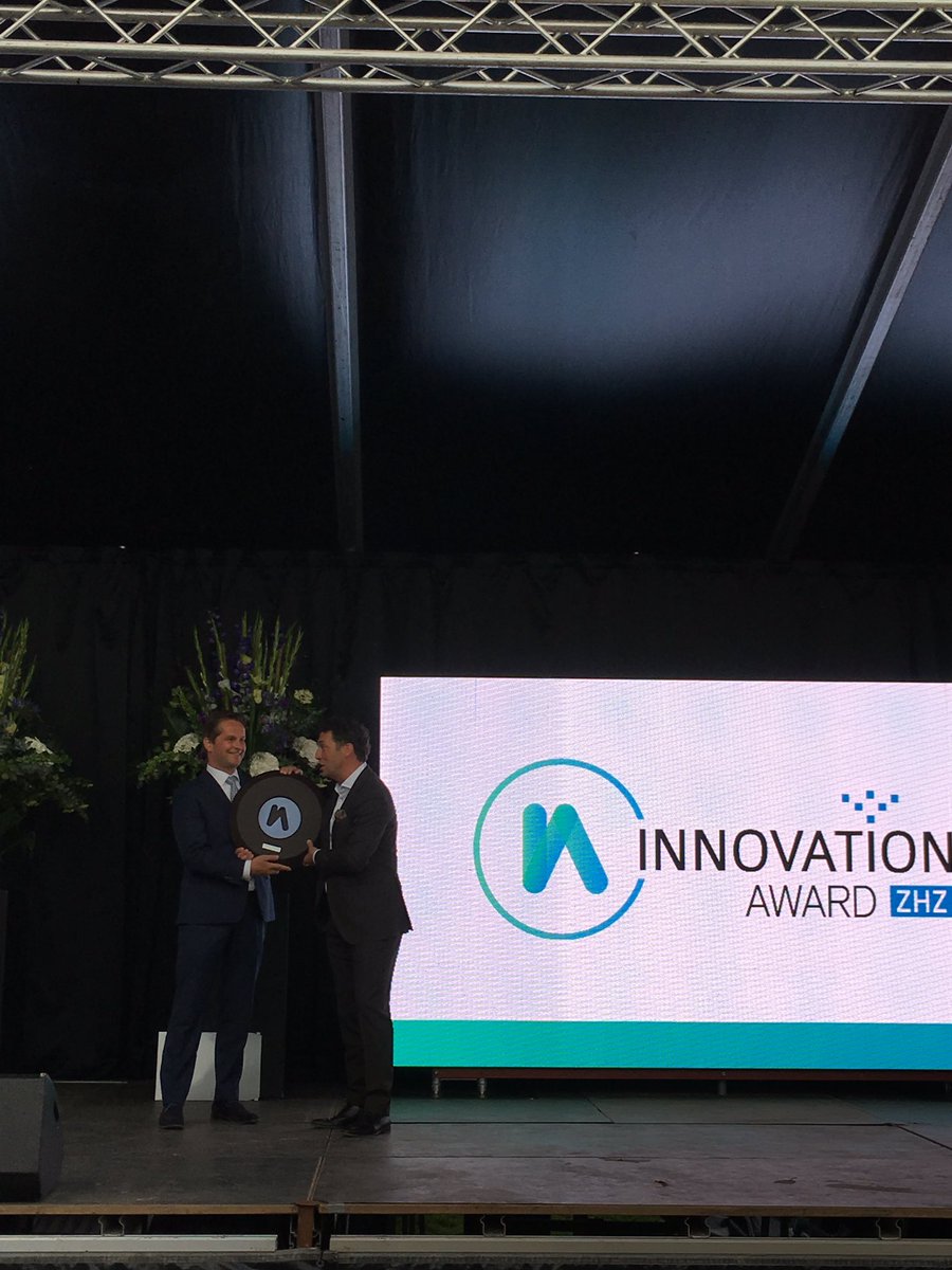 Gefeliciteerd @RoosRos met het winnen van de <a href="/InnovationAwZHZ/">Innovation Award ZHZ</a> !
