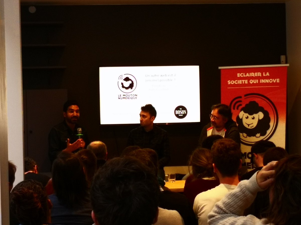 ChanPerco's tweet photo. . @tariqkrim : "La chasse à la licorne française est devenue une chimère.
Aujourd’hui, nous vivons dans un monde incertain voir de guerre technologique.
➡️ Huawei bloque par Google
➡️ Le RGPD qui bloque les techniques de growth hacking."
#moutonNum https://t.co/YshwGlh57O