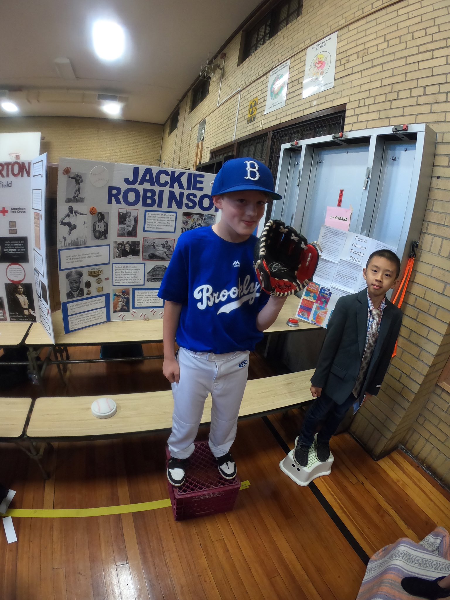Don Drew on X: Ant chose Jackie Robinson for the 3rd grade wax