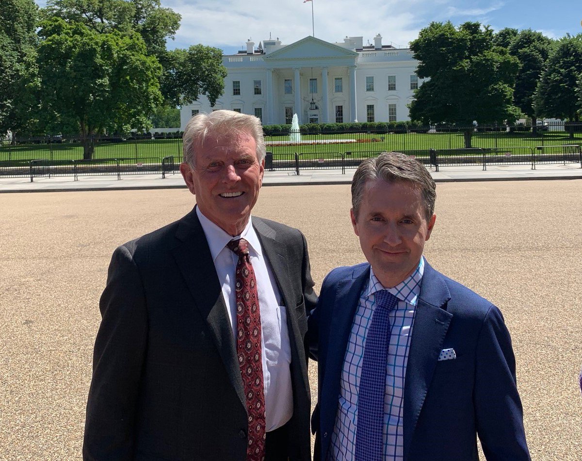 USCobalt's tweet photo. @FirstCobalt CEO @TrentMell &amp; Director Gov. Butch Otter spent the last couple of days in meetings in #Washington discussion the #cobalt in #America and how #MadeInAmerica cobalt can help. https://t.co/TxUL3F7BIe