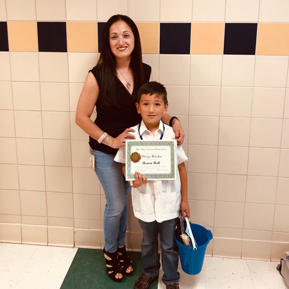 #teachersaremomstoo Congratulations Diego Rocha! #webuildleaders