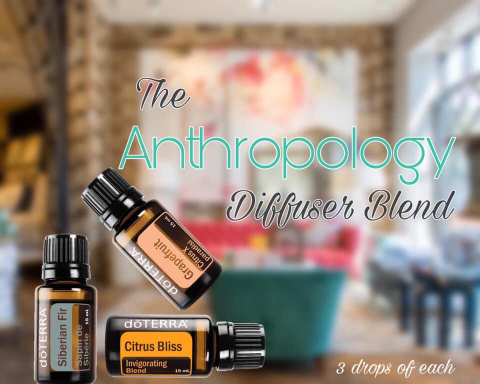 Love the store Anthropologie?  We've got the secret scent...and now you have it too....  This is AwEsOmE! 

#diffuserblend #siberianfir #citrusbliss #grapefruit #3dropseach