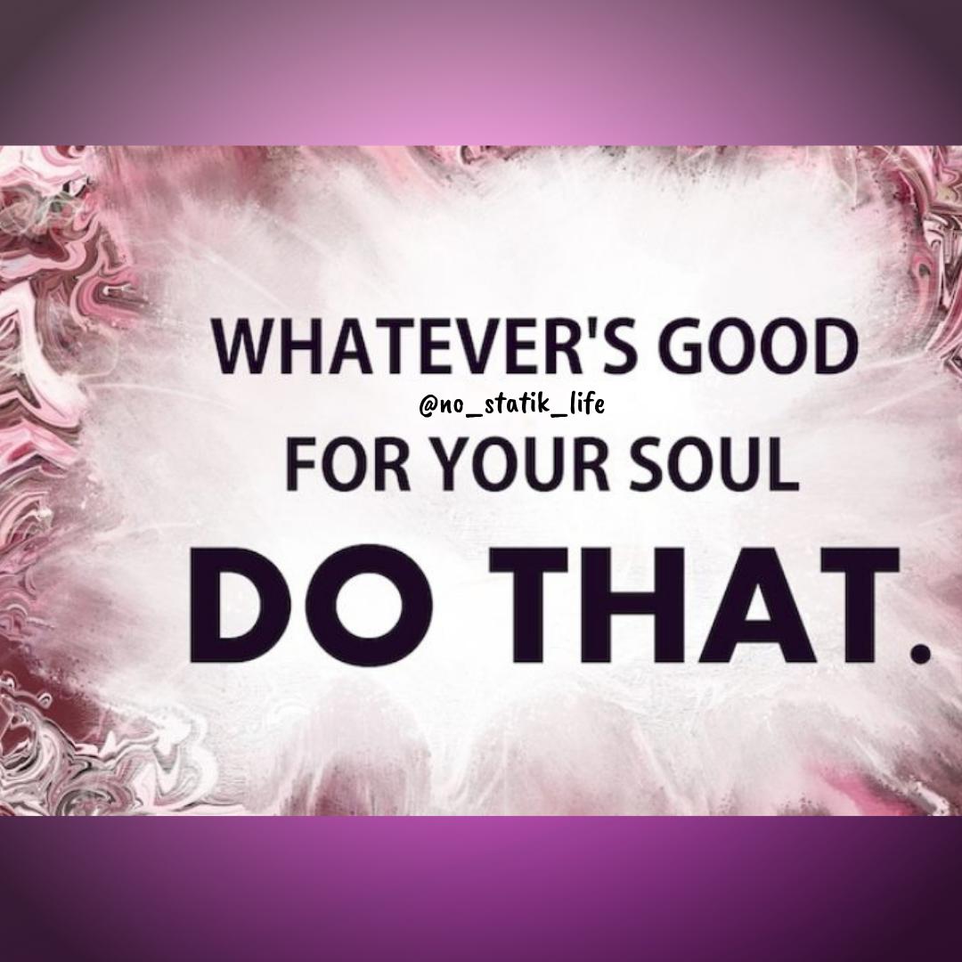 NoStatikLife's tweet photo. Mid-day Hump Day reminder:
“Be with the people and do the things that light a positive spark in your soul.” 

#dowhatyoursoulloves #wednesdaywisdom #everydayempowerment #nostatikisalifestyle https://t.co/inxFmuhzzy