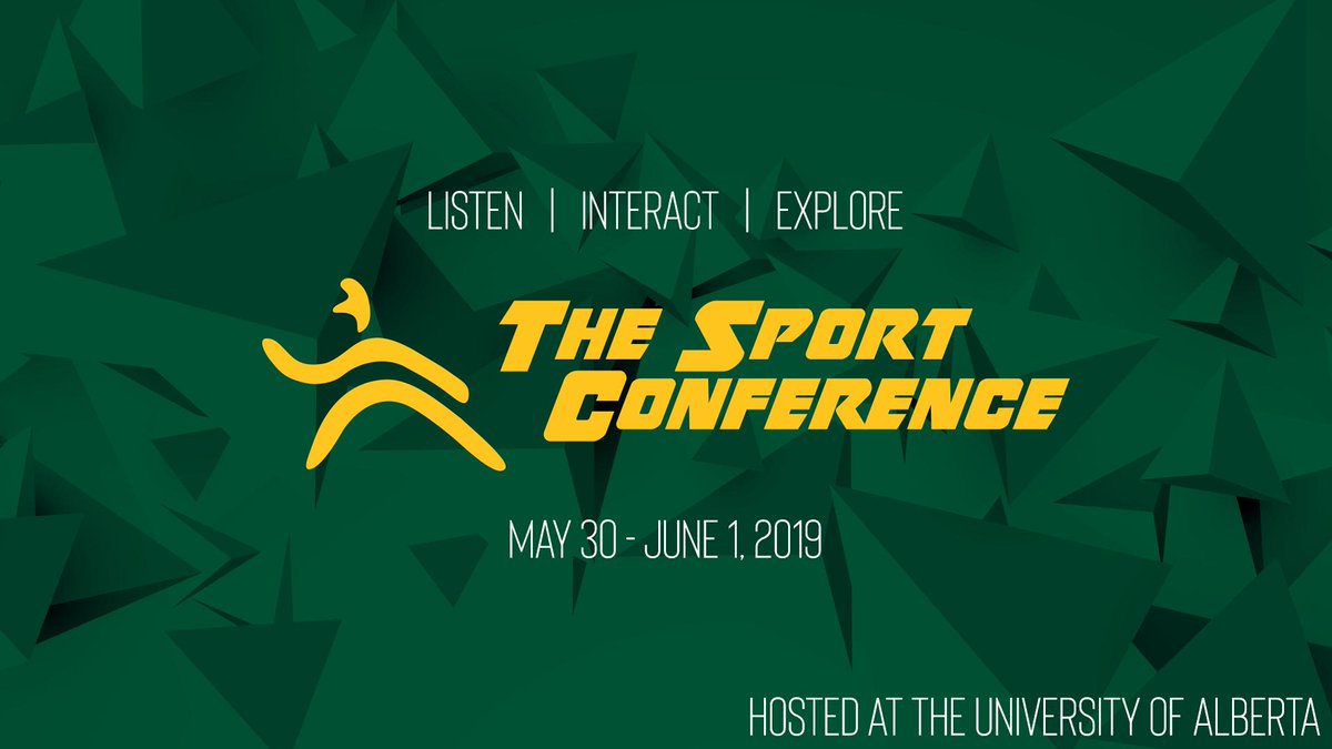 BearsandPandas's tweet image. LISTEN | INTERACT | EXPLORE

The Sport Conference 2019 will focus on youth sport and the development of young athletes.

Learn more about The Sport Conference at uab.ca/sportconference. Coming May 30 - June 1, hosted at the University of Alberta.