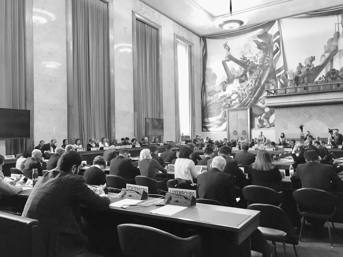 CDSecretariat's tweet photo. The #ConferenceOnDisarmament this morning discussed the issue of #transparency in #disarmament in its last plenary meeting under the presidency of the United States of America @USAmbCD @UNGeneva. For more info: https://t.co/FOpPQtfazn https://t.co/x9pOEo4fpu