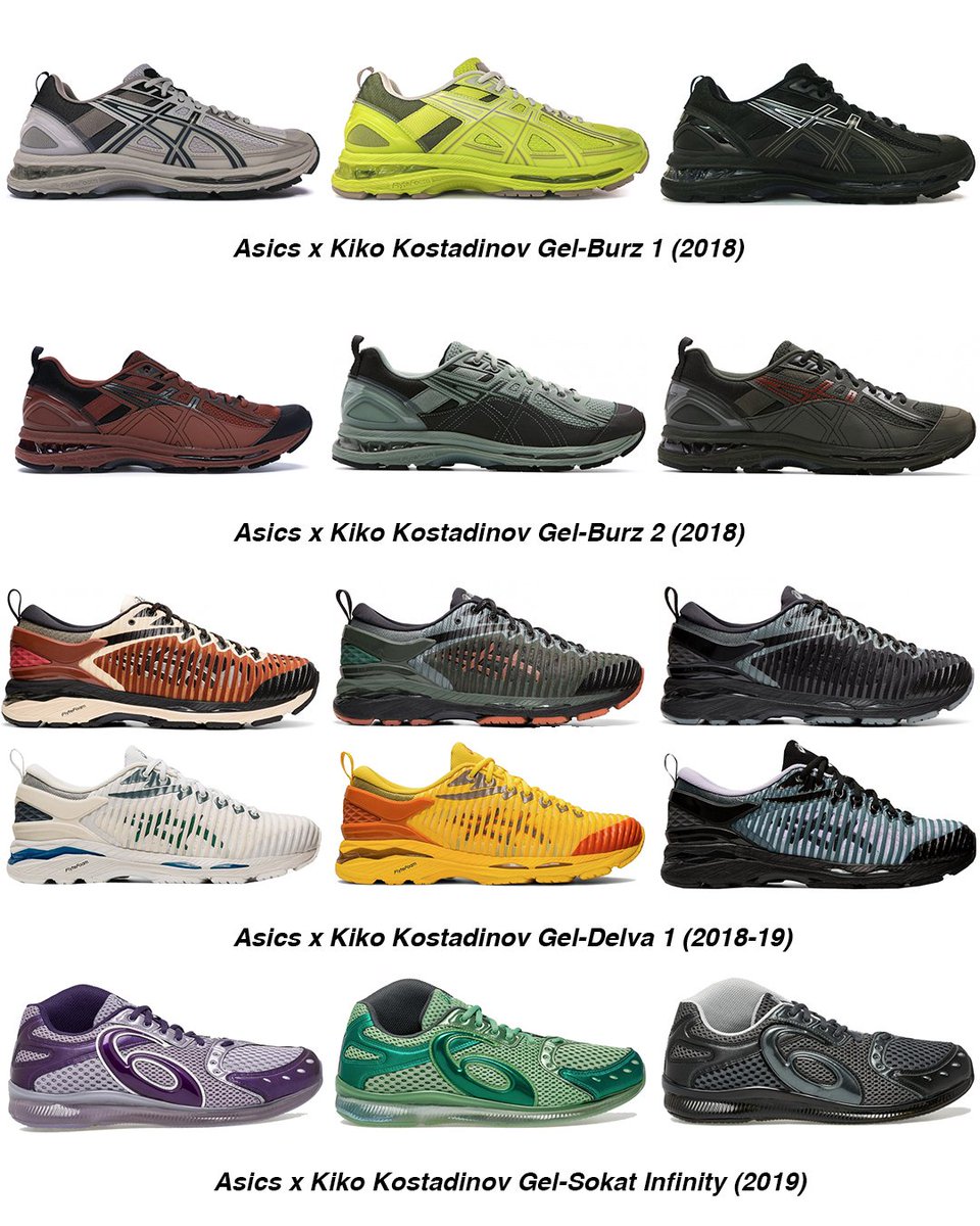 all asics models