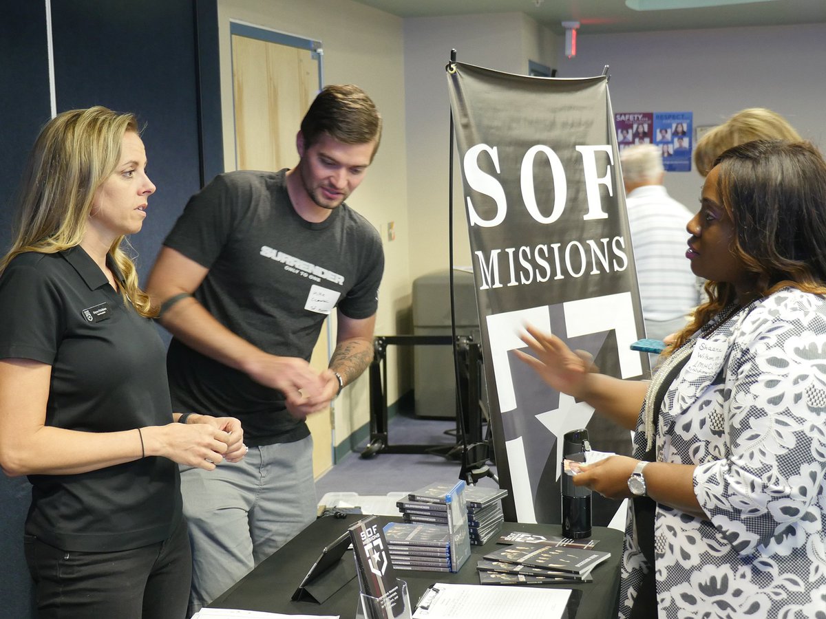 SOFMissions's tweet photo. We had an amazing experience connecting with so many organizations determined to fight for our warriors. Special thanks to @VETSCOUNSELVETS for inviting Damon to be on the Veterans Panel. Also, it was an honor having @RepCharlieCrist and @DeptVetAffairs coming to show support. https://t.co/AxP6dbmSkx