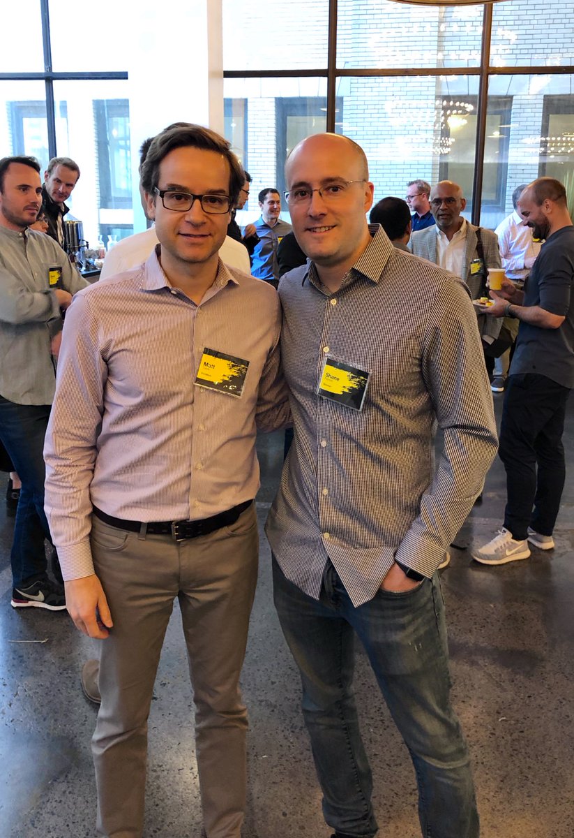 mattturck's tweet photo. Decision making, mental models, how to listen and so much more : *highly* recommend everything from @farnamstreet (including the Knowledge Project podcast), personal fave of mine. Real treat sitting down with Shane. https://t.co/r2UldJfqzu