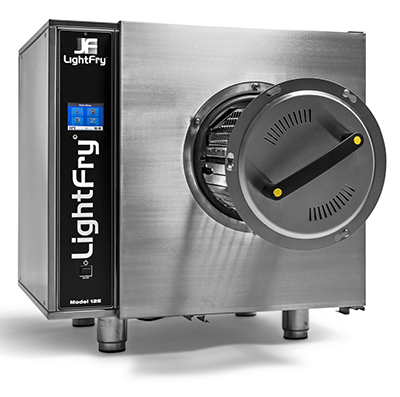 hbspecialtyfood's tweet photo. Did you get to see the #lightfry at the @NatlRestShow? If not nows your chance to see this countertop commercial air fryer in action. All the fried foods you love, using up to 60% less oil. Give us a call for a demo today! https://t.co/lveRbdygt9
