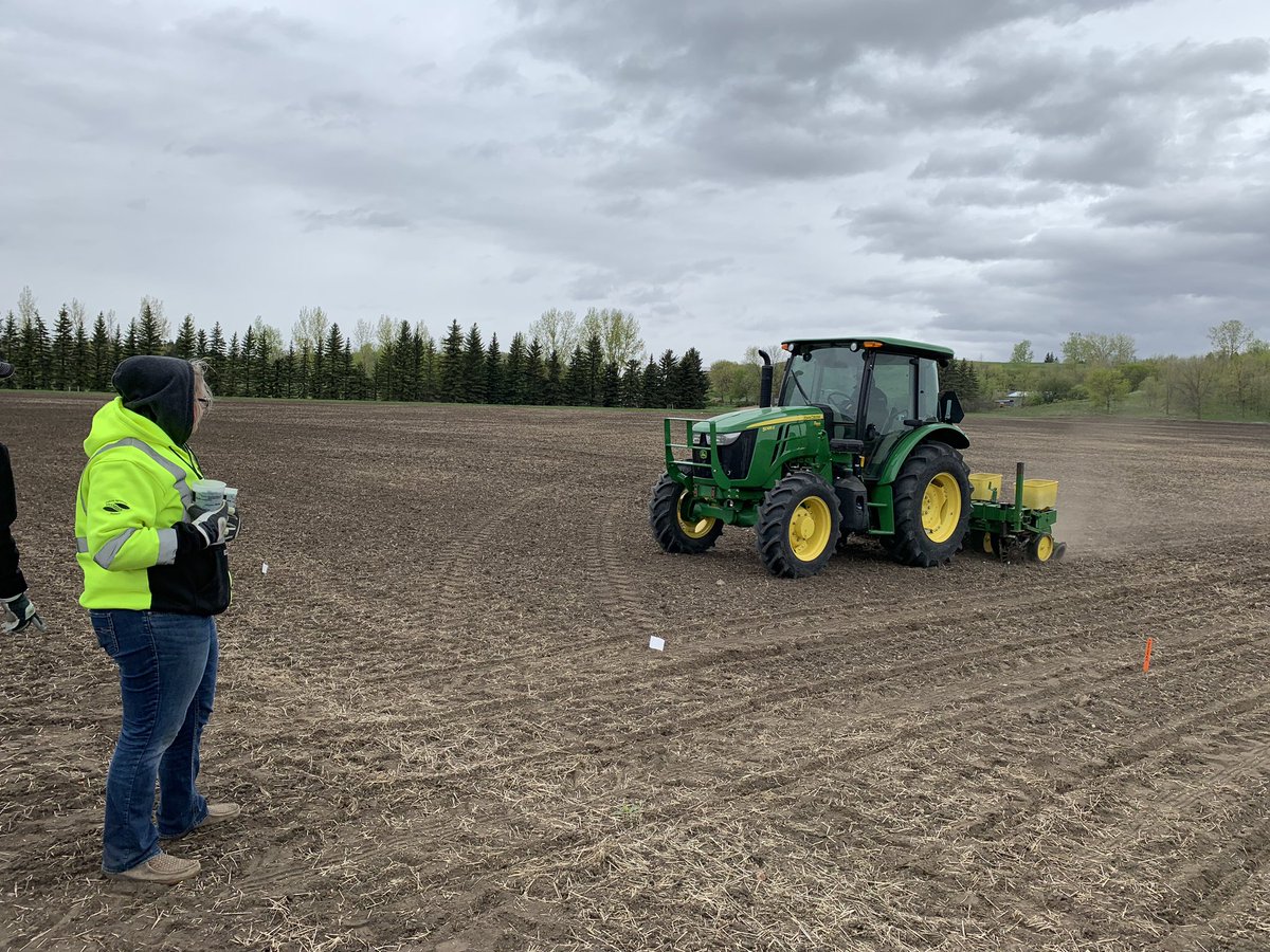 Samlincoln_ND's tweet photo. Planting plots in Minot 17 hybrids! https://t.co/J9nbiKIKAd
