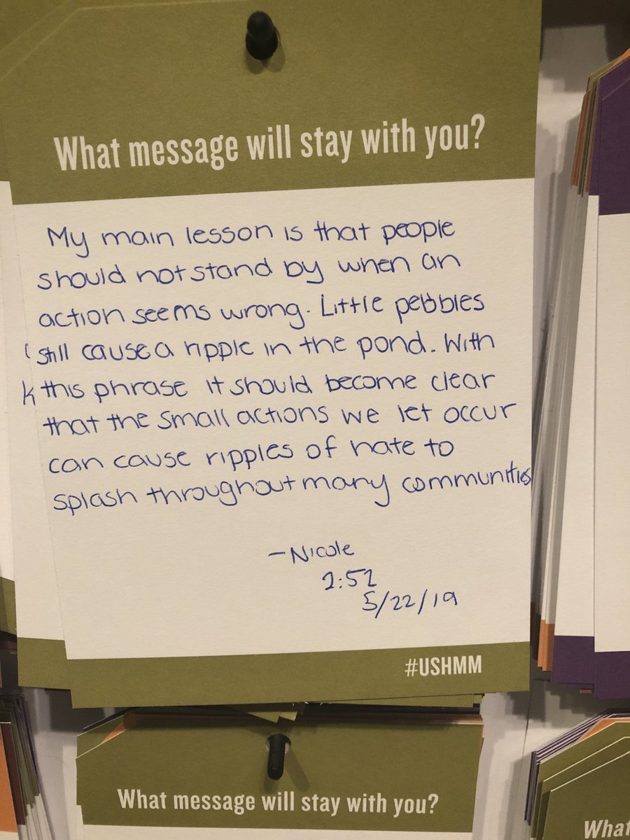 DohertyScience's tweet image. Some poignant thoughts from one of our students. #NeverForget #Holocaust